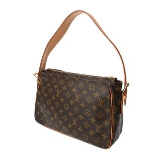 Louis Vuitton Canvas Monogram Brown Shoulder Viva Cite Bag